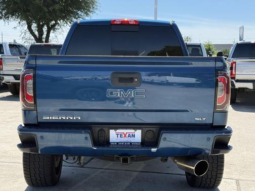 Stone Blue Metallic 2018 GMC Sierra 1500 SLT