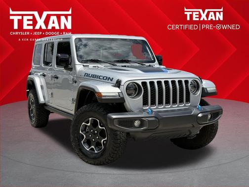 Silver Zynith Clearcoat 2023 Jeep Wrangler 4xe Rubicon