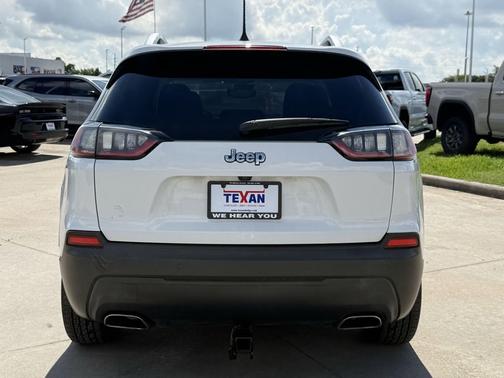 Bright White Clearcoat 2020 Jeep Cherokee Latitude Lux