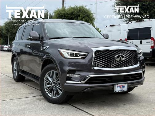 Anthracite Gray 2023 INFINITI QX80 Luxe