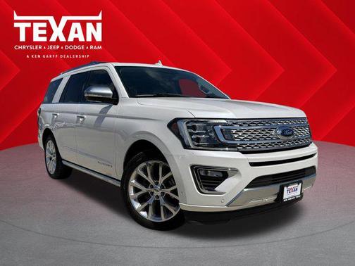 WHITE PLATINUM MET TRI-COAT 2018 Ford Expedition Platinum