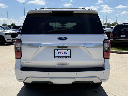 WHITE PLATINUM MET TRI-COAT 2018 Ford Expedition Platinum
