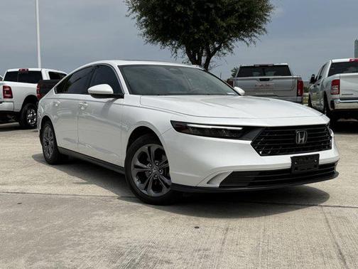Platinum White Pearl 2024 Honda Accord EX