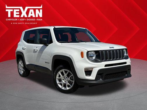 Alpine White Clearcoat 2023 Jeep Renegade Latitude