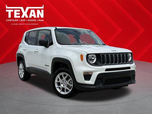 Alpine White Clearcoat 2023 Jeep Renegade Latitude