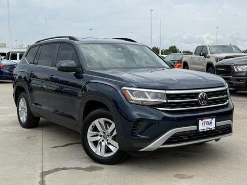 Tourmaline Blue Metallic 2021 Volkswagen Atlas 2.0T S