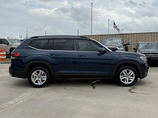 Tourmaline Blue Metallic 2021 Volkswagen Atlas 2.0T S