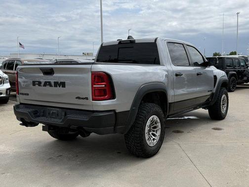 Billet Silver Metallic Clearcoat 2025 RAM 1500 RHO Crew Cab 4x4 5'7' Box