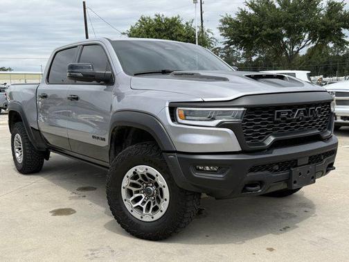 Billet Silver Metallic Clearcoat 2025 RAM 1500 RHO Crew Cab 4x4 5'7' Box