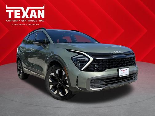 Jungle Green 2024 Kia Sportage X-Line