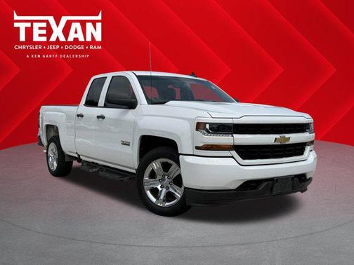 Summit White 2018 Chevrolet Silverado 1500 Custom