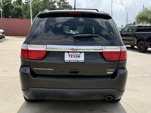 Brilliant Black Crystal Pearlcoat 2012 Dodge Durango Crew