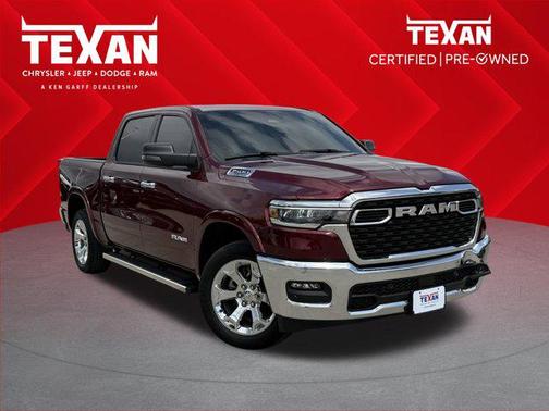 Delmonico Red Pearlcoat 2025 RAM 1500 Lone Star