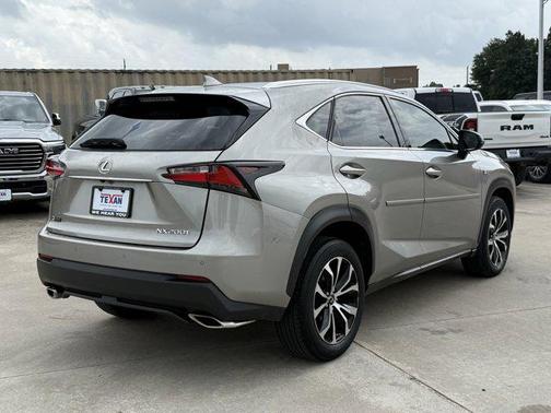 Atomic Silver 2016 Lexus NX 200t F Sport