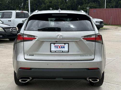 Atomic Silver 2016 Lexus NX 200t F Sport