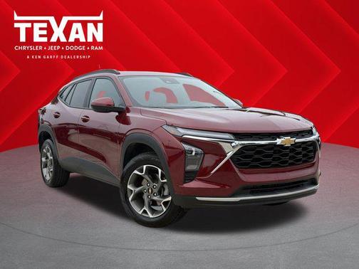 Crimson Metallic 2025 Chevrolet Trax LT