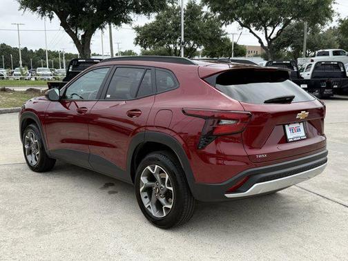 Crimson Metallic 2025 Chevrolet Trax LT