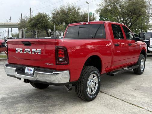 Flame Red Clearcoat 2026 RAM 2500 Tradesman Crew Cab 4x4 6'4' Box