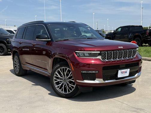 Velvet Red Pearlcoat 2025 Jeep Grand Cherokee L Summit Reserve