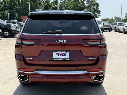 Velvet Red Pearlcoat 2025 Jeep Grand Cherokee L Summit Reserve