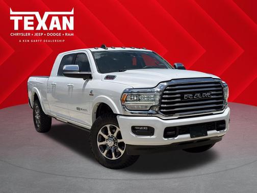 Bright White Clearcoat 2022 RAM 3500 Longhorn