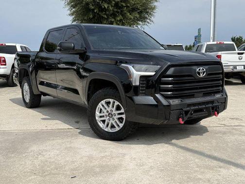 Midnight Black Metallic 2025 Toyota Tundra SR5