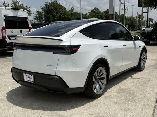 Pearl White Multi-Coat 2026 Tesla Model Y Long Range Launch Series