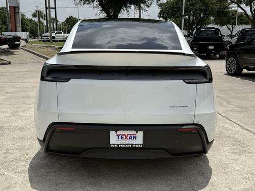 Pearl White Multi-Coat 2026 Tesla Model Y Long Range Launch Series
