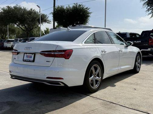 White 2024 Audi A6 45 Premium Plus