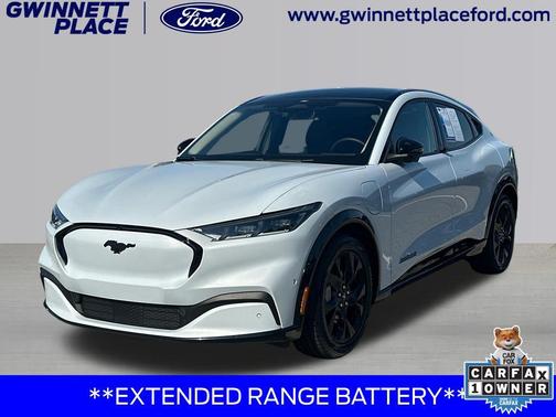 Space White Metallic 2023 Ford Mustang Mach-E Premium