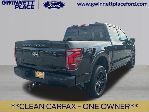 Agate Black Metallic 2024 Ford F-150 Platinum