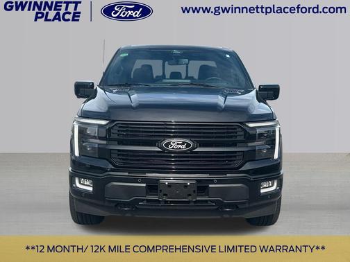 Agate Black Metallic 2024 Ford F-150 Platinum