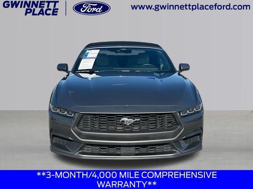 Carbonized Gray Metallic 2024 Ford Mustang EcoBoost Premium