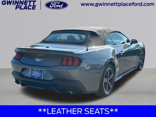 Carbonized Gray Metallic 2024 Ford Mustang EcoBoost Premium