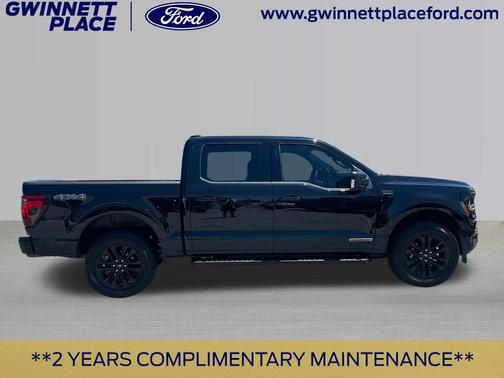 Agate Black Metallic 2024 Ford F-150 XLT