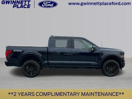 Antimatter Blue Metallic 2025 Ford F-150 XLT