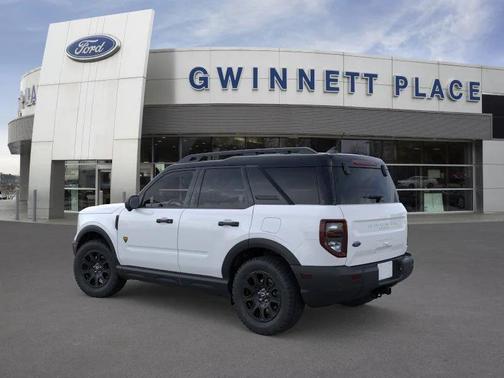 Oxford White 2025 Ford Bronco Sport Badlands