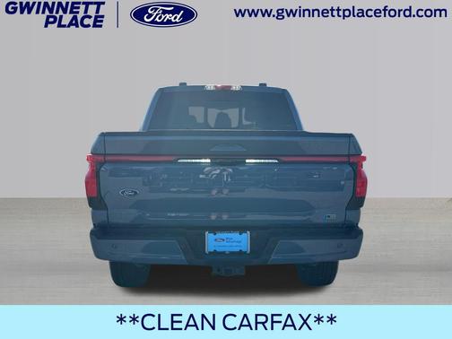 Azure Gray Metallic 2023 Ford F-150 Lightning LARIAT