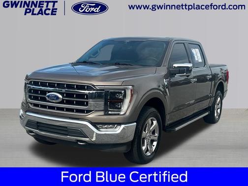 Stone Gray Metallic 2021 Ford F-150 Lariat