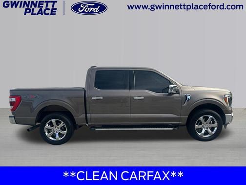 Stone Gray Metallic 2021 Ford F-150 Lariat