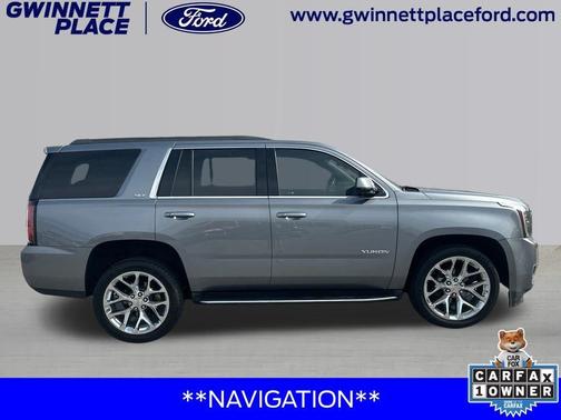 Satin Steel Metallic 2020 GMC Yukon SLT