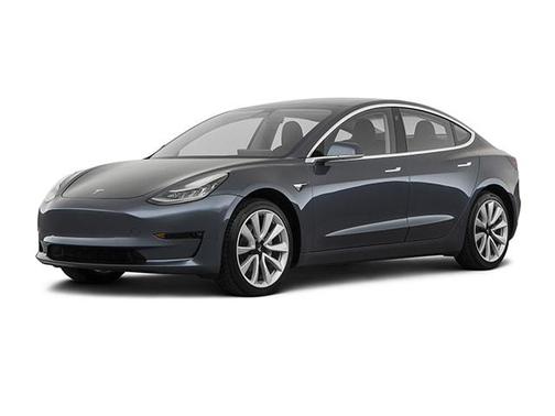 Midnight Silver Metallic 2018 Tesla Model 3 Long Range