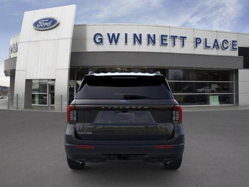 Agate Black Metallic 2026 Ford Explorer Active