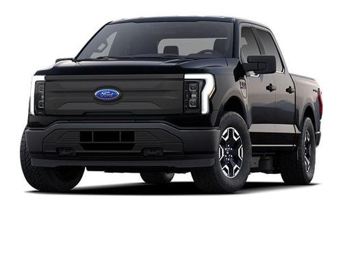 Agate Black Metallic 2023 Ford F-150 Lightning LARIAT