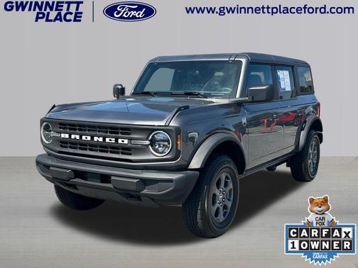 Carbonized Gray Metallic 2025 Ford Bronco Big Bend