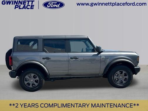 Carbonized Gray Metallic 2025 Ford Bronco Big Bend