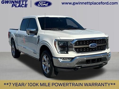 Star White Metallic Tri-Coat 2023 Ford F-150 King Ranch