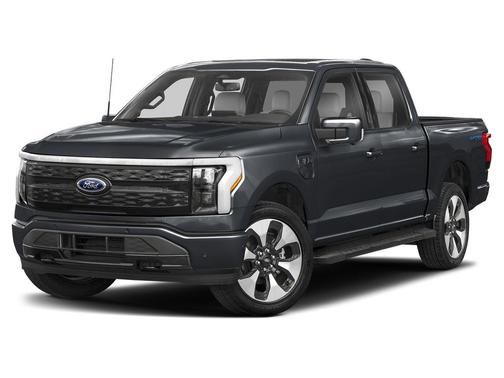 Agate Black Metallic 2024 Ford F-150 Lightning Platinum
