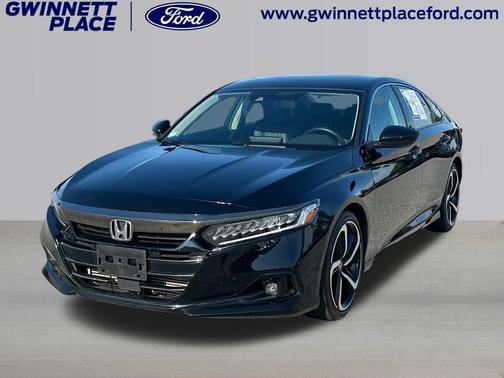 Crystal Black Pearl 2022 Honda Accord Sport SE 1.5T