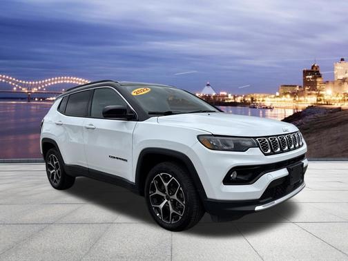 Bright White Clearcoat 2025 Jeep Compass Limited